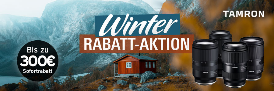 Tamron Winter-Sofortrabatt